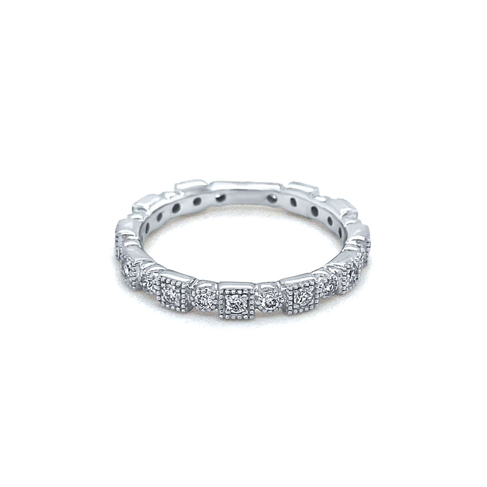 Diamond Eternity Ring in 14K White Gold