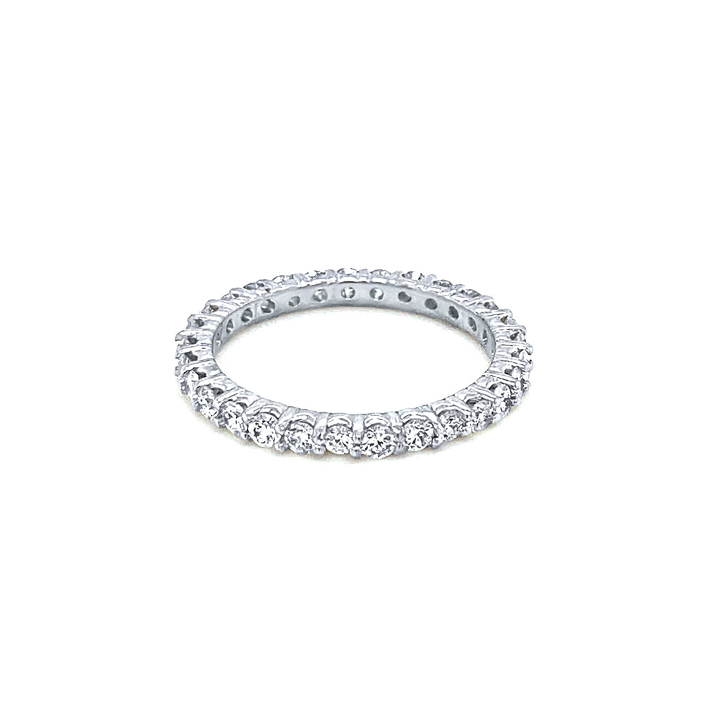 Diamond Eternity Ring in 14K White Gold