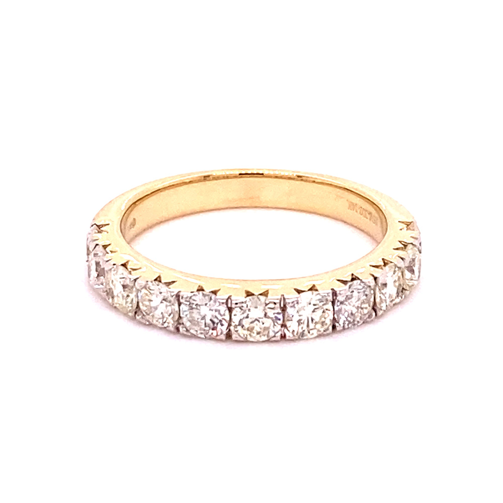 Diamond Band Ladies Ring in 14K Yellow Gold