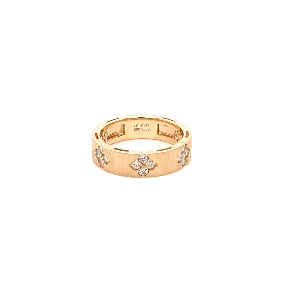 Diamond Ladies Ring in 14K Yellow Gold