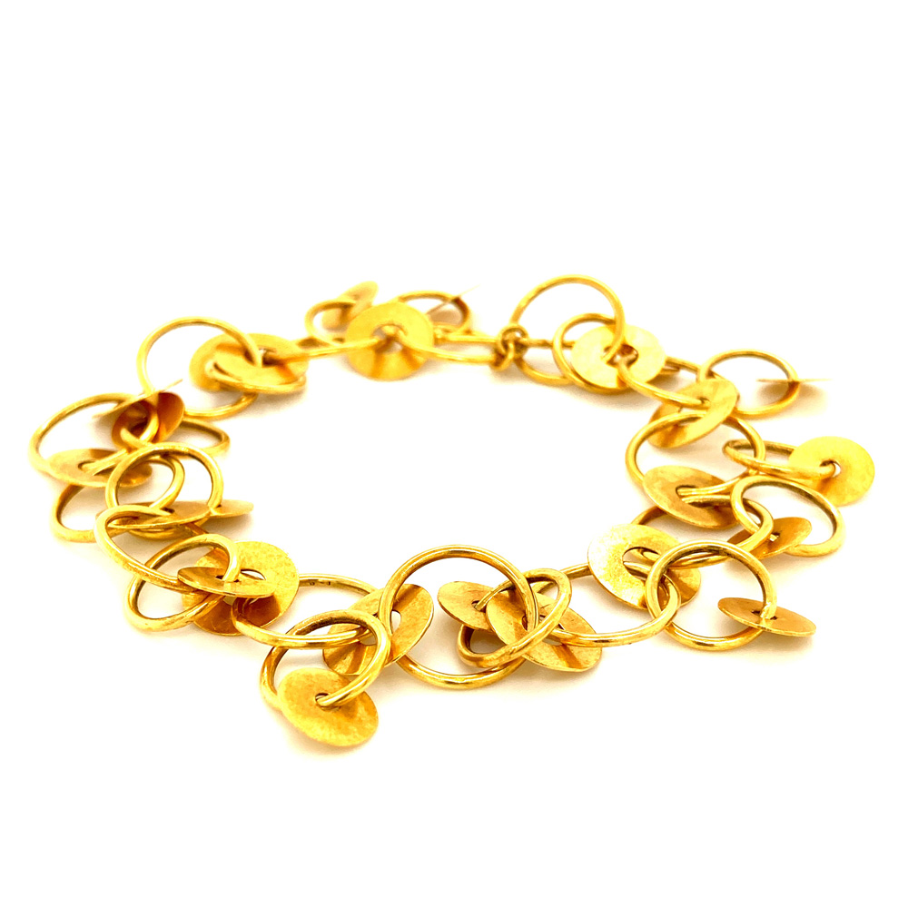 Gold Bracelet in 18K Yellow Gold