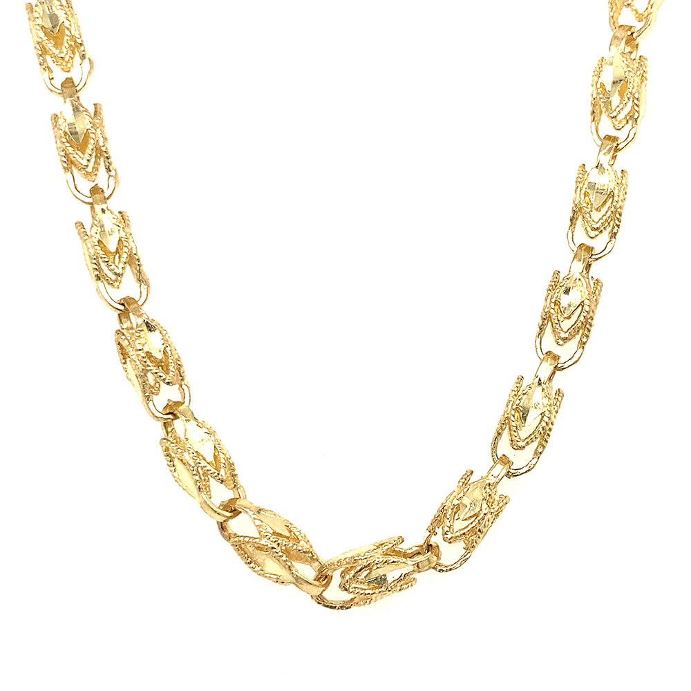 Turkish Style Chain in 10K Yellow Gold