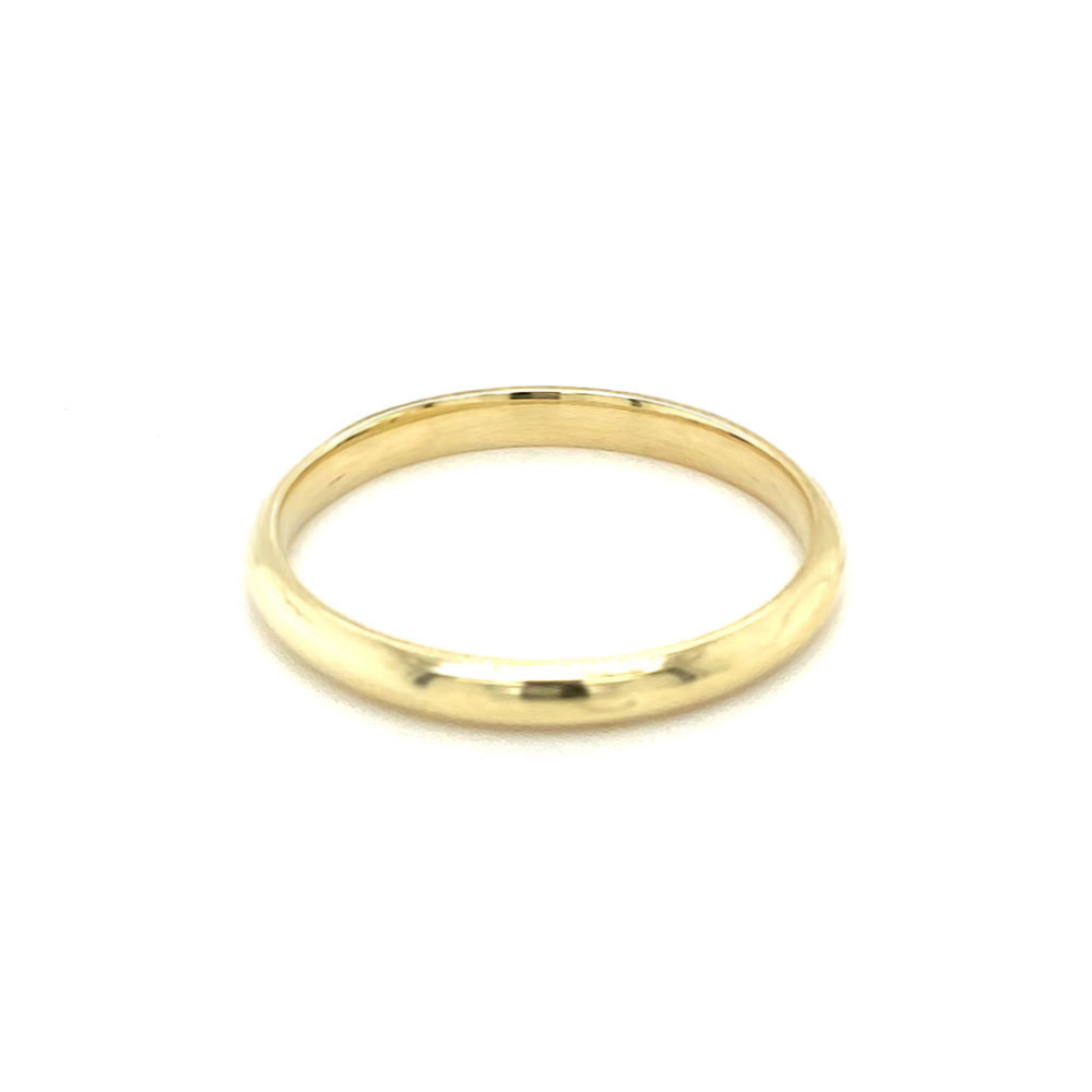 Gold Mens Band Ring in 10K Yellow Gold