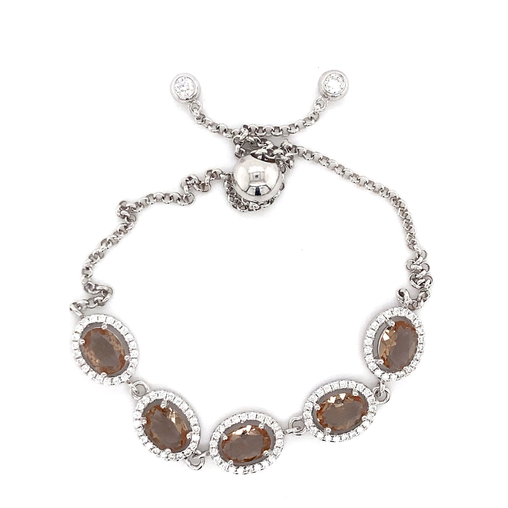 Zultanite Bolo Bracelet In Sterling Silver